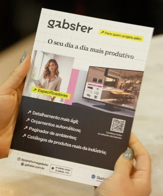 Flyer da Gabster: O seu dia a dia mais produtivo